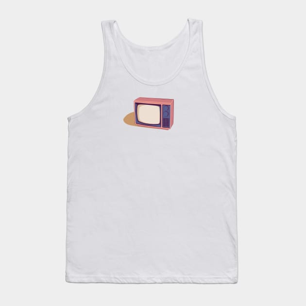 retro television Tank Top by enimu